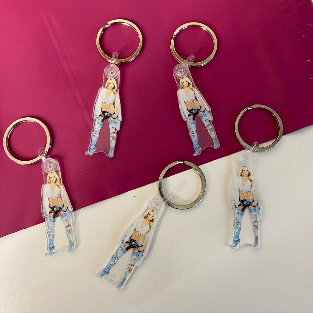 Y2K Britney Keychain